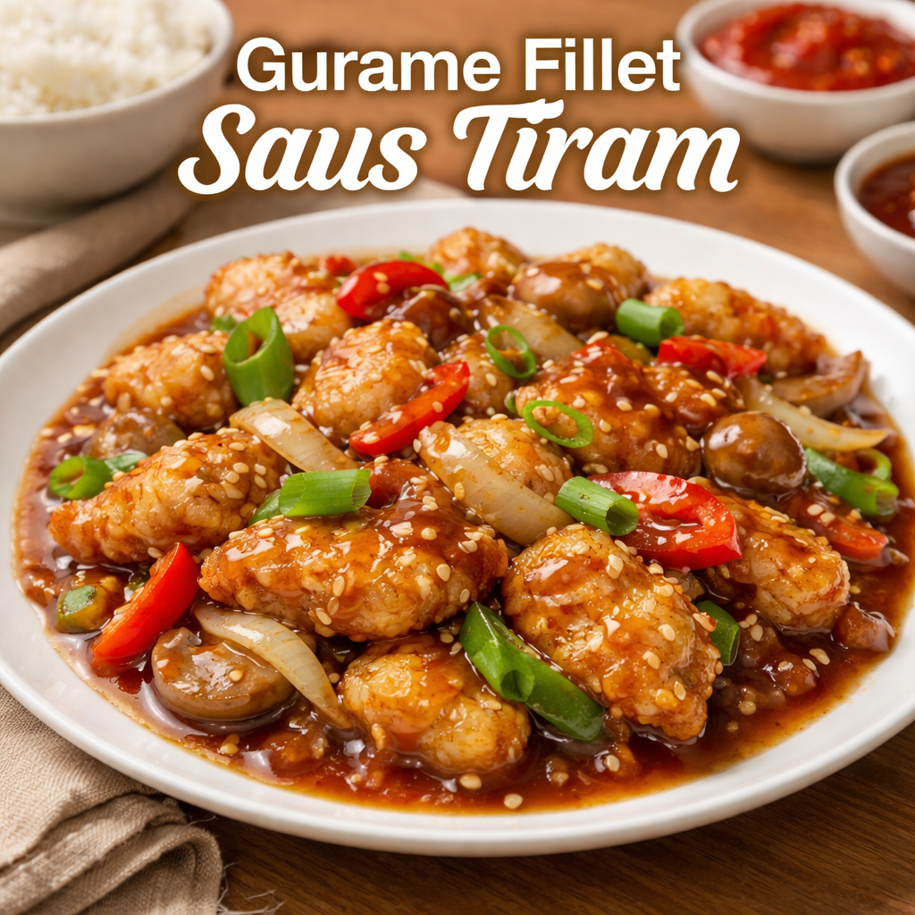 Gurame fillet saus tiram Mang Engking